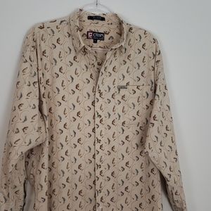 Chaps Ralph Lauren Fish Dress Shirt